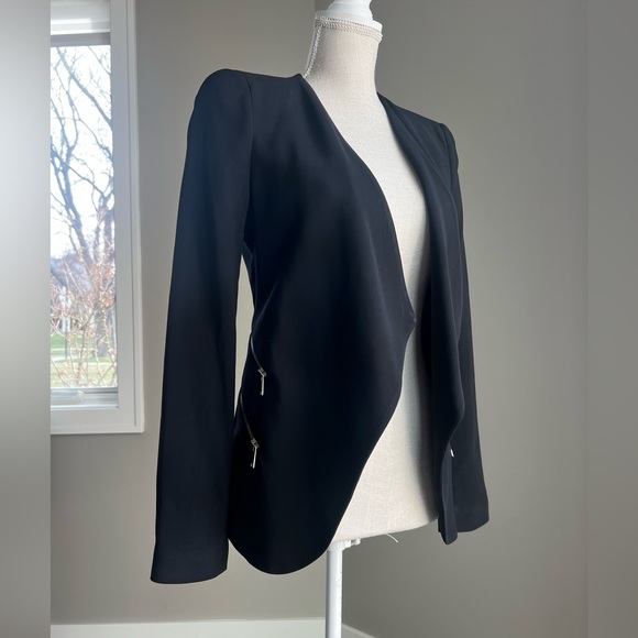 Zara Black Blazer Jacket - Picture 1 of 9
